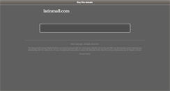 Desktop Screenshot of latinmall.com